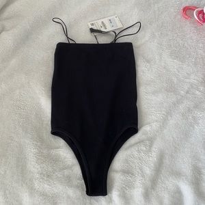 Black Zara bodysuit